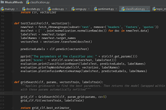 Musical Words pairs music with text documents Musical Words